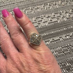 Elegant Silver and Gold Ring